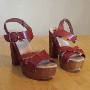 Vintage Steve Madden Platform Heels Size 9